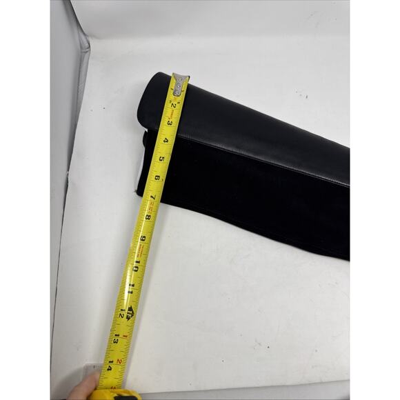 Tory Burch over the knee boots Marsen black leather suede 8 - Picture 11 of 16